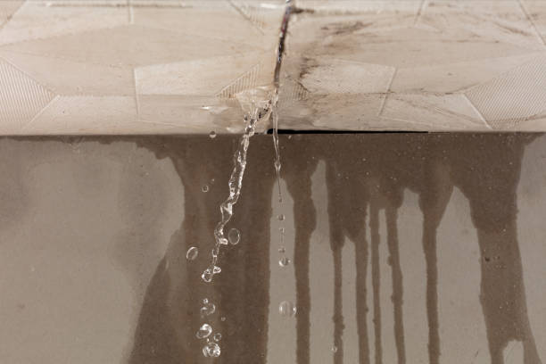 Professional Water Damage Repair technician working in Avon, NC